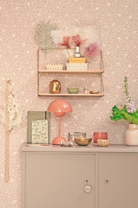 Afbeeldingen van Kleurcombinatie Flora Dreamy lilac - 151-02 - 07969-01